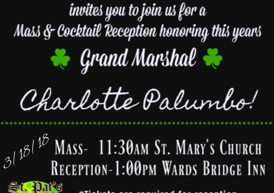 Tickets are now available for The Grand Marshal Reception
