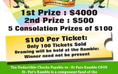 St. Pat’s Ramble Raffle – Saturday March 24th, 2018