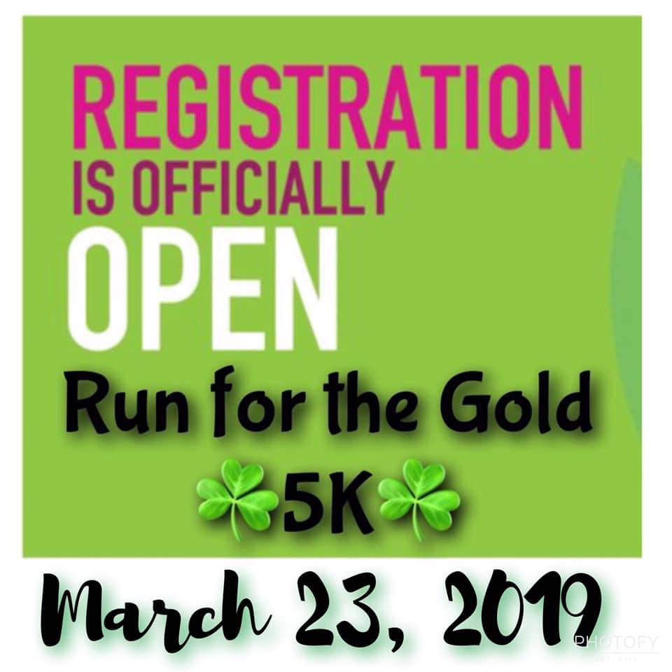 2019 Run For The Gold 5K Race Registration Village of Montgomery St